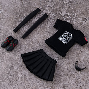 スネイルシェルスタッフユニフォーム(ブラック) ドール服セット 完成品オプションパーツ (ドール用)