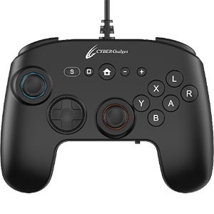 CYBER・ゲーミングコントローラー6B 有線タイプ ブラック(Switch2用)