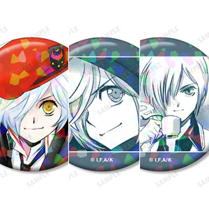 黒魔女さんが通る！！ ギュービッド ホログラム缶バッジ3個セット