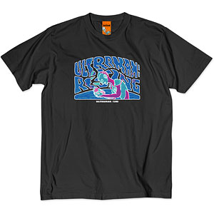 『ULTRAMAN： RISING』 第1弾 アメコミイラストTシャツ 5(ウルトラマン＆エミ)ブラック XXL