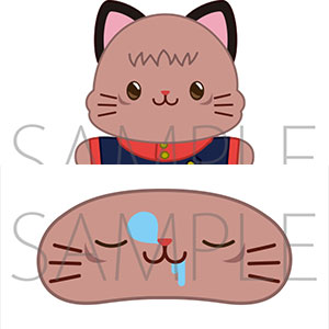 呪術廻戦 第2期 withCATアイマスク付きミニぬいぐるみキーホルダー 虎杖悠仁