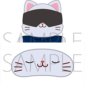 呪術廻戦 第2期 withCATアイマスク付きミニぬいぐるみキーホルダー 五条悟