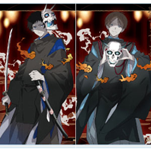 アクリルカード「獄都事変」01/鬼面ver. 描き下ろしイラスト 9個入り