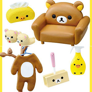 おくたん＆だんなちゃん　ぬいぐるみ7個セット　コンドウアキ　リラックママスコット リラックマ ぬいキーホルダーコグマ 4974413692434 マスコット