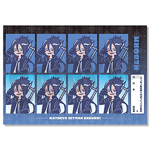 TVアニメ『家庭教師ヒットマン REBORN！』 れとぽぷ 第2弾 証明写真風ステッカー H 六道骸