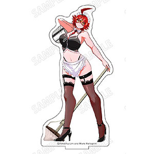 【超激レア】しおん先生描き下ろしあめちゃん部屋アクリル複製原画 事後通販】3774.先生描き下ろしあめちゃんアクリルキーホルダー