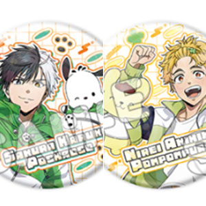 ホログラム缶バッジ(57mm)「終わりのセラフ×サンリオ