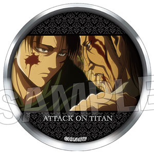 Tmg リヴァイ缶バッジ13個 進撃の巨人 ギラギラ缶バッジ 13[PROOF]《09月予約》