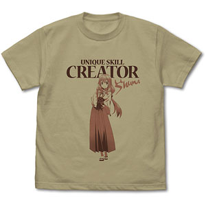 転生したらスライムだった件 巫女姫シュナ Tシャツ/SAND KHAKI-L