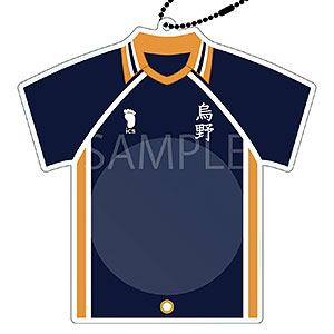 ハイキュー ユニフォームバッジ ハイキュー!! ユニフォーム型缶バッジケース 02.音駒高校