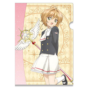 カードキャプターさくら 限定 描き下ろし クリアファイル 木之本桜 カードキャプターさくら クリアカード編 クリアファイル