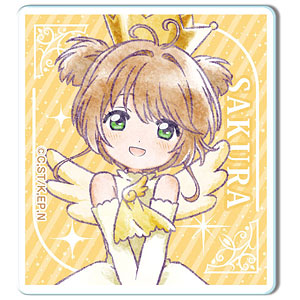 カードキャプターさくら クリアカード編 レトロポップレザーバッジ　木之本桜 木之本桜 (蓮の花柄中華風) 】 カードキャプターさくら クリア