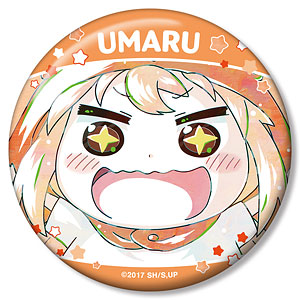 干物妹！うまるちゃん　ロング缶バッジ　うまる 干物妹! うまるちゃんR カンバッジ 土間うまる 家うまる ver. 缶