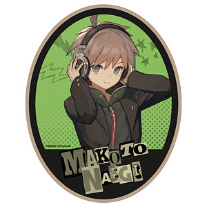 ダンガンロンパシリーズ lackさんイラスト 苗木誠 ヘッドフォンver. ダイカットステッカー