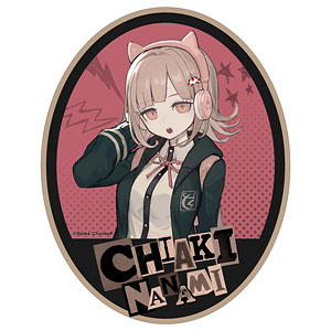 ダンガンロンパシリーズ lackさんイラスト 七海千秋 ヘッドフォンver. ダイカットステッカー