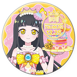 ひみつのアイプリ ハピプリバースデー202503 缶バッジサクラ