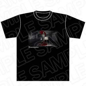 文字化化 ビッグシルエットTシャツ 赤い傘の男[コンテンツシード