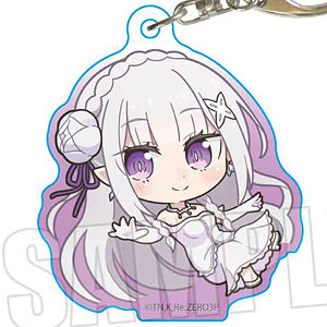 Re：ゼロから始める異世界生活 ぷかっしゅアクリルキーホルダー 3rd season ver. エミリア(花嫁衣裳)