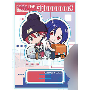 機動戦士Gundam GQuuuuuuX ぎゅぎゅっとミニスタンド マチュ＆シュウジ