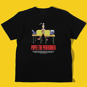 ポピーザぱフォーマー MAGIC Tシャツ ブラック XXL