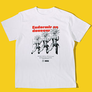 ポピーザぱフォーマー SLEEP Tシャツ ホワイト XXL
