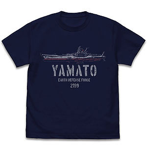 宇宙戦艦ヤマト Tシャツ/WHITE-M[コスパ]《10月予約》
