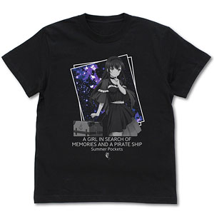 TVアニメ『Summer Pockets』 鳴瀬しろは Tシャツ/BLACK-L[コスパ