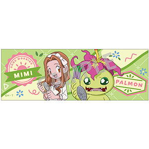 デジモン 缶バッジ 太刀川ミミ パルモン バッジ・ピンズ 太刀川ミミ＆パルモン 「デジモンアドベンチャー