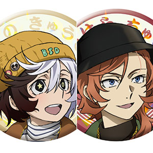 文豪ストレイドッグス」ホログラム缶バッジセット(C104)（再販