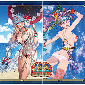 チェインクロニクル クリアファイル [真夏] 〈リヴェラ＆アオイ〉