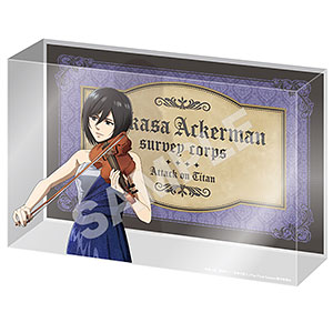 進撃の巨人　リヴァイ　額入りアート　希少高級品 進撃の巨人 四重奏ver. クリスタルアートボード /03 リヴァイ[CS