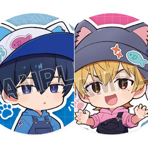 忘却バッテリー 清峰葉流火 缶バッジ ミニフレームバッジ アニメイトカフェ 忘却バッテリー 缶バッジセット ~清峰葉流火がいっぱい
