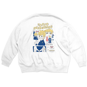 TVアニメ『東京リベンジャーズ』 第3弾 天竺編 チェキフォトスウェット 1(武道) ホワイト M