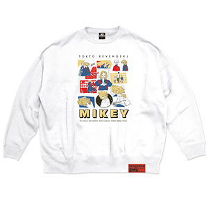 TVアニメ『東京リベンジャーズ』 第3弾 天竺編 チェキフォトスウェット 2(マイキー) ホワイト M