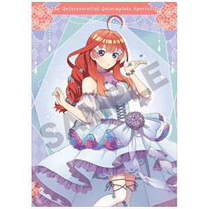 五等分の花嫁 シングルクリアファイル 中野五月 紫陽花ドレス