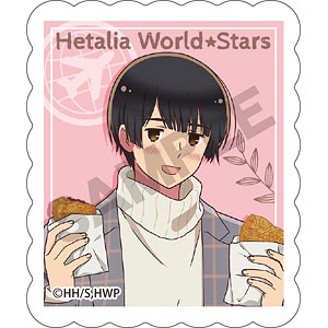ヘタリア World☆Stars アクリルマグネット アメリカ 食べ歩き