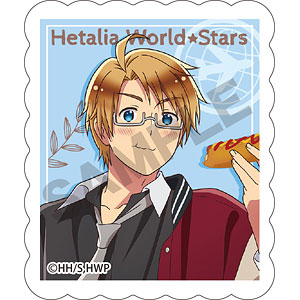 ヘタリア アクリルマグネット イタリア ドイツ 日本 アメリカ イギリス ヘタリア World☆Stars_アクリルマグネット イタリア 食べ歩き