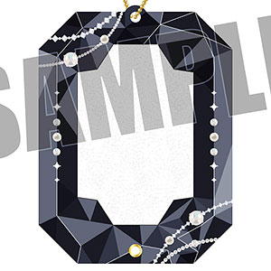 amieオリジナル ジュエリーアクリルフレーム 宝石ver. 8.ブラック