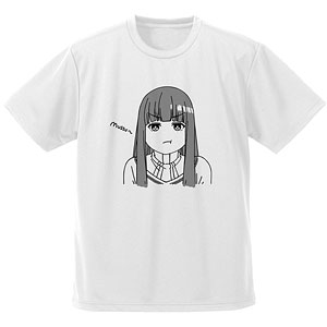 葬送のフリーレン フェルン フェイス ドライTシャツ/WHITE-L