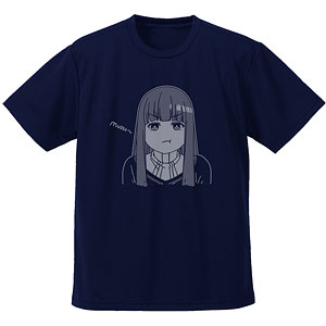 葬送のフリーレン フェルン フェイス ドライTシャツ/NAVY-L