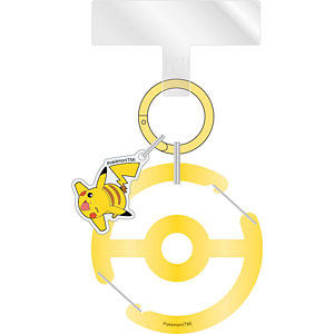 ポケットモンスター マルチリングプラス クリアカラビナ付き ピカチュウ