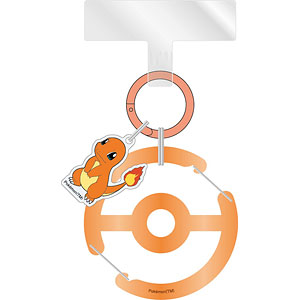 ポケットモンスター マルチリングプラス クリアカラビナ付き ヒトカゲ