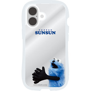 パペットスンスン iPhone 16Pro対応 クリスタルクリアケース スンスン