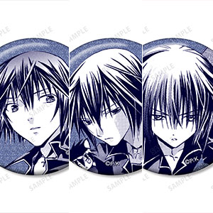 しゅごキャラ！ 月詠イクト 原作コマグリッター缶バッジ3個セット