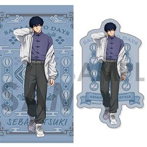 SAKAMOTO DAYS クリアファイル＆ダイカットステッカーセット～ASIAN STREET STYLE～ 6.勢羽夏生