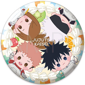 呪術廻戦 第2期 缶バッジ もっちび 集合 調理実習Ver.