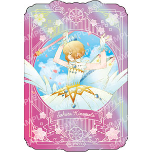 カードキャプターさくら　グリッター缶バッジ　木之本桜　あみあみ　購入特典　3点 グッズ-バッチ】TVアニメ『カードキャプターさくら