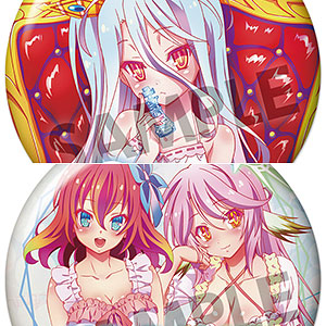 ノーゲーム・ノーライフ 　ホログラム缶バッジ　和服ver.　全８種　コンプリート ノーゲーム・ノーライフ ホログラム缶バッジ 和服ver. 全8種