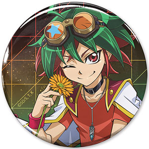 遊☆戯☆王ARC-V 描き下ろし ユーリ 65mm缶バッジ 一輪の
