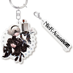 NieR Series 15th Anniversary アクリルキーホルダー 2B＆ポッド042